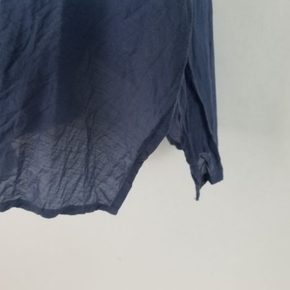 Free People Boho Crochet Trim Split Back Tank - Picture 5 of 7